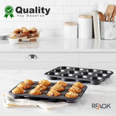 12 Slots Non-stick cupcake pan -RFAQK